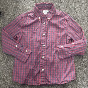 Crewcuts boy button down 4-5 year